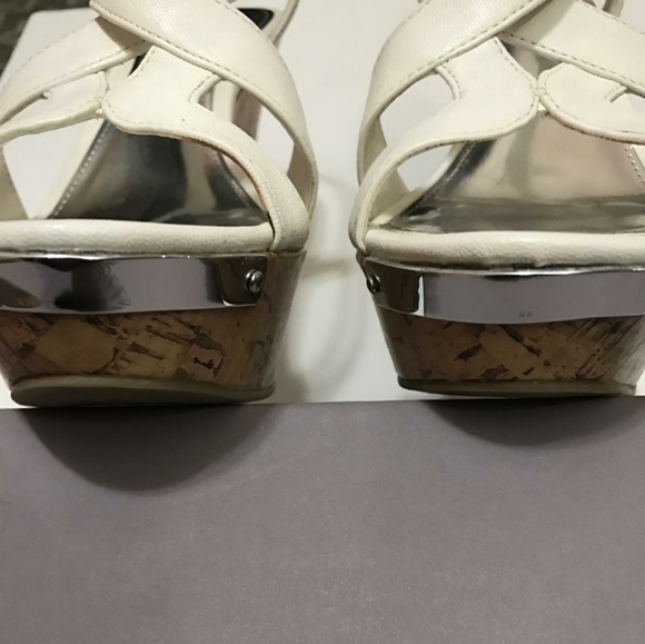 Summer Jennifer Lopez Cork Wedge Sandals - Picture 3 of 6